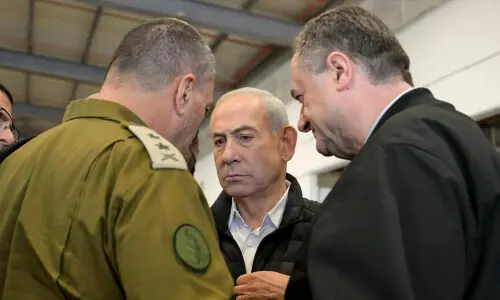 Israel PM visits town hit by Iran strike, vows to target Guards leaders