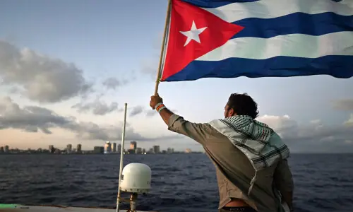 Aid flotilla arrives in Cuba as US oil blockade bites