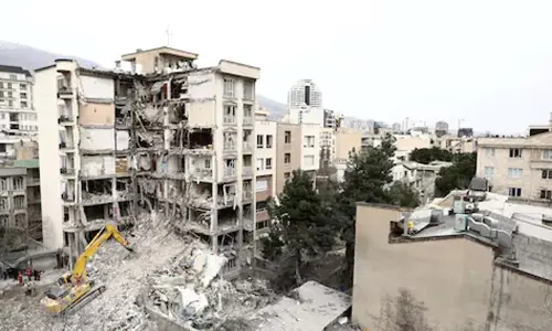 Israel strikes Tehran as Trump says US negotiating to end war