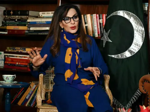 Governor visits Senator Sherry Rehman to offer condolences