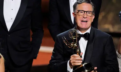 Colbert to co‑write new &lsquo;Lord of the Rings&rsquo; film after late-night show ends