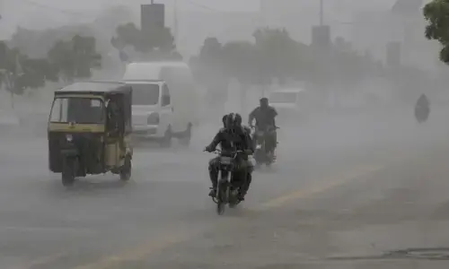Five killed in Karachi rain-related incidents