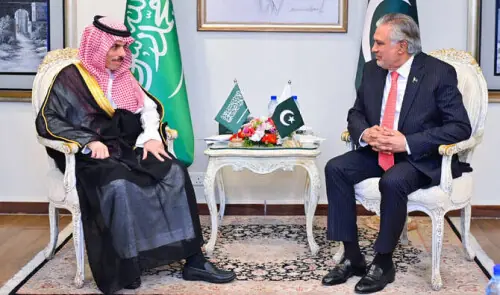 Pakistan, Saudi Arabia stress de-escalation, discuss Pak-China peace initiative