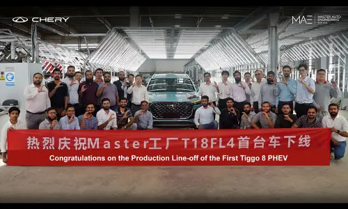 Chery Master Pakistan lines off 1st Tiggo 8 PHEV CKD, gears up for deliveries ahead of schedule