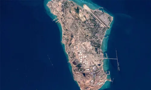 US strikes military targets on Iran&rsquo;s Kharg Island, US official says
