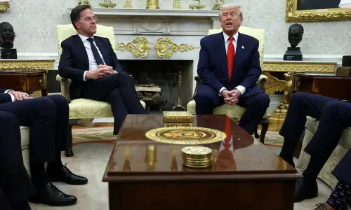 Trump meets NATO chief as Iran war strains alliance