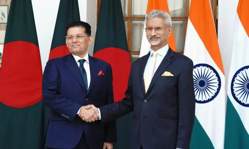 Bangladesh FM in India, most senior visit since 2024 uprising