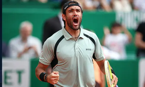 Medvedev thrashed 6-0, 6-0 by Berrettini, Zverev battles through