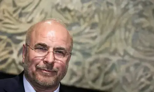 Iran speaker Qalibaf a key negotiator as talks approach to cement truce
