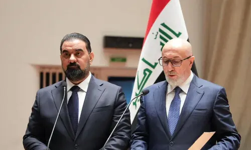 Iraqi parliament elects Nizar Amedi as country&rsquo;s new president