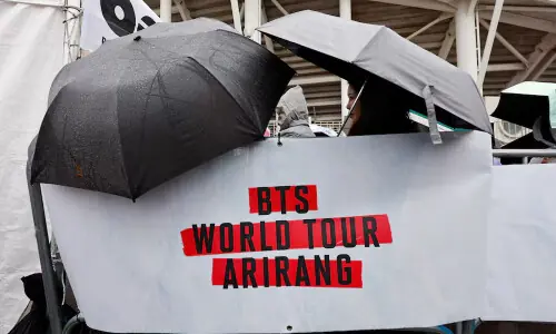 Big screens, bigger fandom: BTS brings &lsquo;ARIRANG&rsquo; tour to AMC theaters