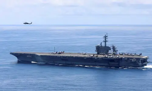 US, Australia, Philippines hold second joint drills in South China Sea this year