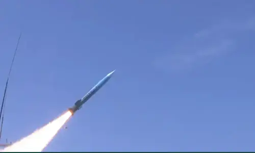 Navy tests indigenous anti-ship missile