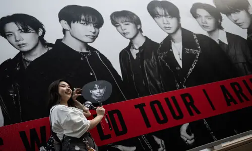 Japanese fans gather to welcome BTS on world tour