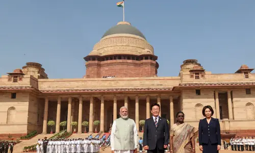 South Korea&rsquo;s Lee to seek big boost in economic ties in summit with India&rsquo;s Modi