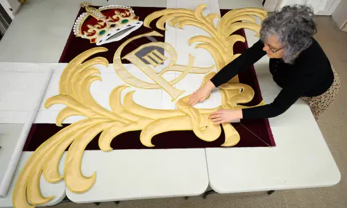 Artisans in Britain, Germany and France craft the Royal Opera House&rsquo;s new curtains