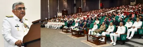Pakistan naval chief calls for stronger defence innovation at future warfare conference