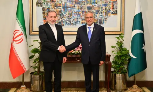 In call with Iranian FM, DPM Dar underscores need for sustained dialogue In call with Iranian FM, DPM Dar underscores need for sustained dialogue