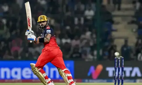 Kohli leads Bengaluru chase in IPL as Sudharsan's ton goes in vain