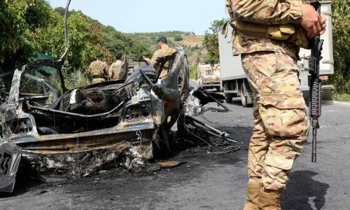 Lebanon army says targeted Israeli strike wounds two troops