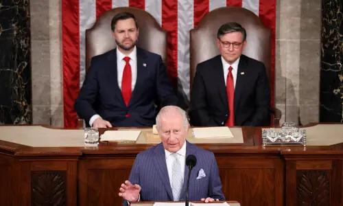 King Charles tells US Congress resolve seen after 9/11 attacks needed for Ukraine