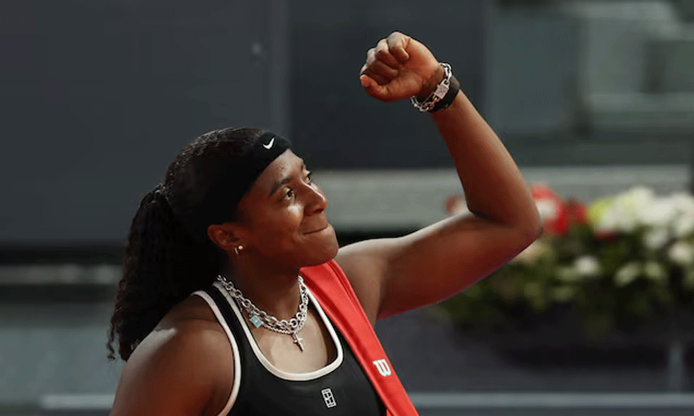 Baptiste's variety drags Sabalenka out of comfort zone in Madrid shock