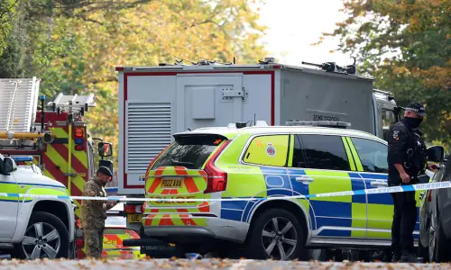 Two dead, three injured after explosion in southern England, police say