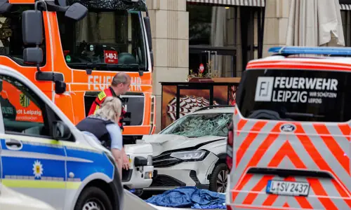 Two dead after car ploughs into people in Germany’s Leipzig Two dead after car ploughs into people in Germany’s Leipzig