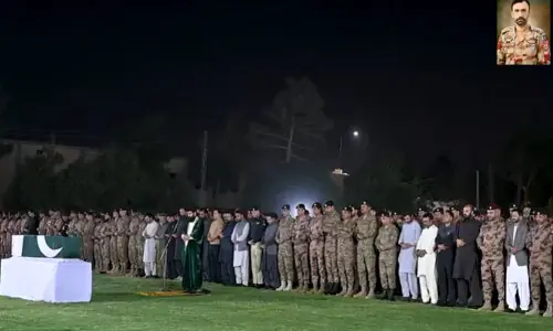 Lt Col Khalid Hussain martyred in Balochistan