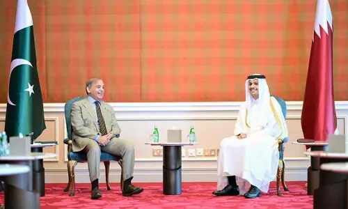 PM lauds Qatar&rsquo;s continued support for peace efforts