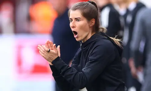 Union Berlin's Eta celebrates first win as Bundesliga's first female head coach