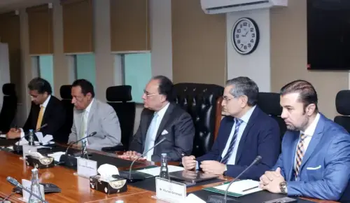 وزیرِ خزانہ سے آئی کیپ کے وفد کی ملاقات، بجٹ کیلئے اہم تجاویز پیش