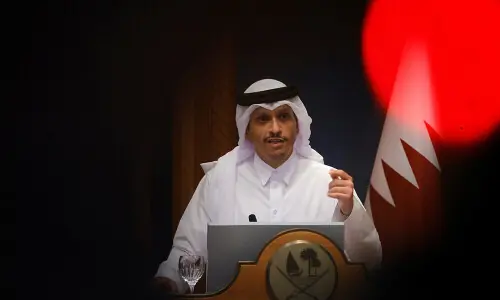 Qatar says Iran should not use Hormuz to 'blackmail' Gulf