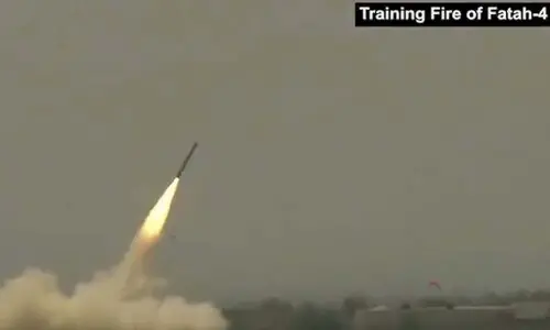 Pakistan test-fires Fatah-4 cruise missile Pakistan test-fires Fatah-4 cruise missile