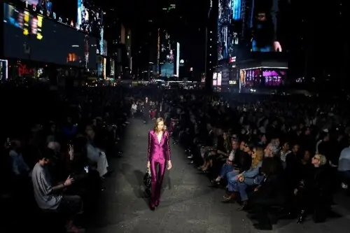 Gucci takes over Times Square for Cruise show as Kering eyes revival