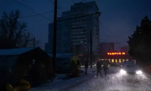 Mass Ukrainian drone barrage kills four in Russia