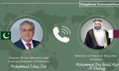 Pakistan discusses regional developments with Saudi Arabia, Qatar