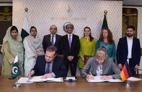 Pakistan, Germany sign &euro;40.5mn deal for climate, energy, and social projects