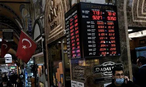 Turkiye&rsquo;s stock market tumbles, bonds drop