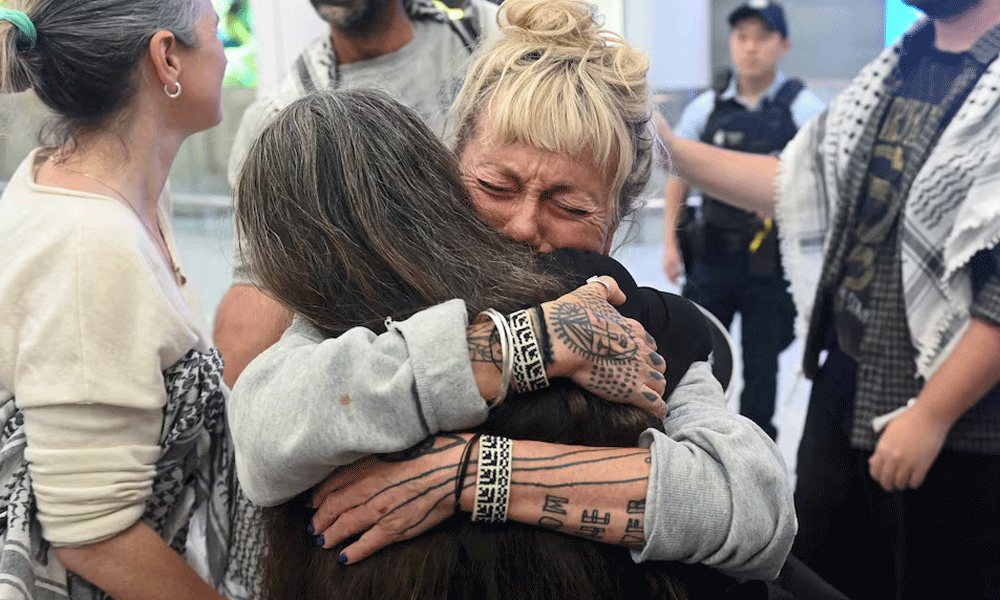 Australian activists return after Gaza flotilla incident, allege Israeli abuse
