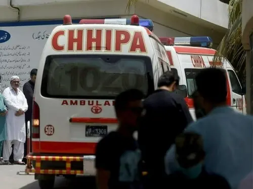 One dies after hit by train in Karachi One dies after hit by train in Karachi