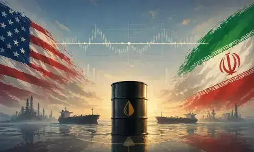 Oil up about USD5 a barrel
