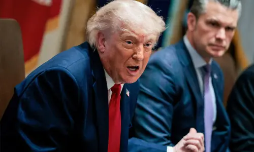 Trump says Iran truce talks moving at 'rapid pace' after Tehran threats
