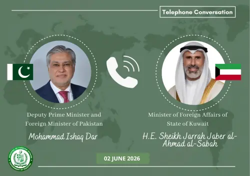 Iran-US war: Kuwaiti FM hails Pakistan's 'constructive contribution' to regional peace