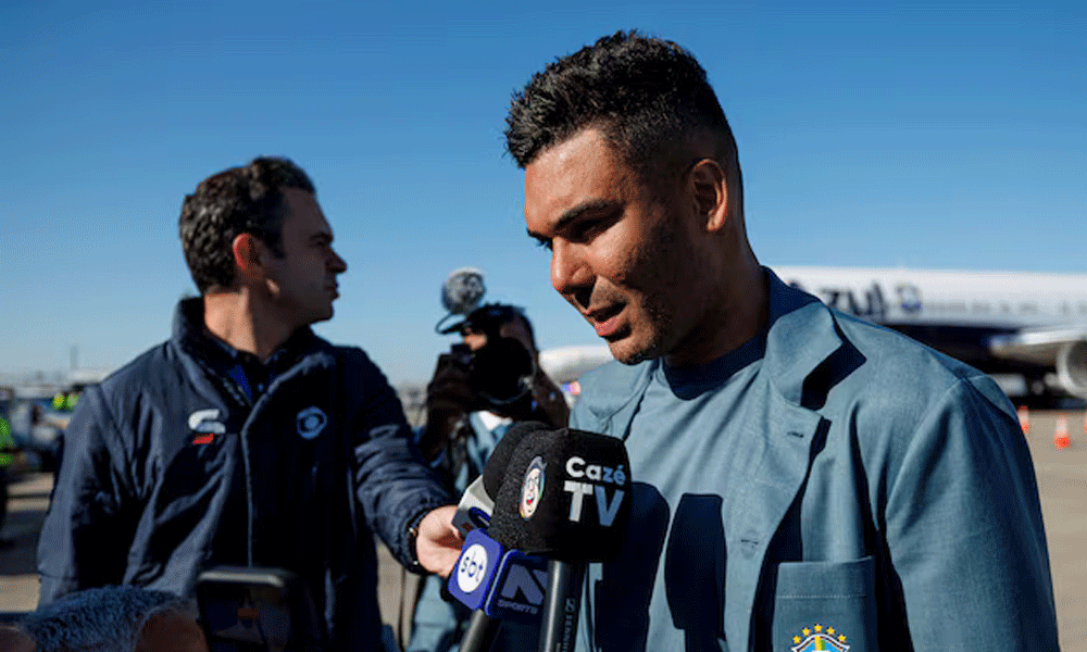 Casemiro says not being favourites at World Cup will keep Brazil on their toes
