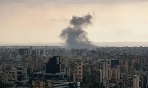 Lebanon says at least 9 dead as Israel strikes near Beirut