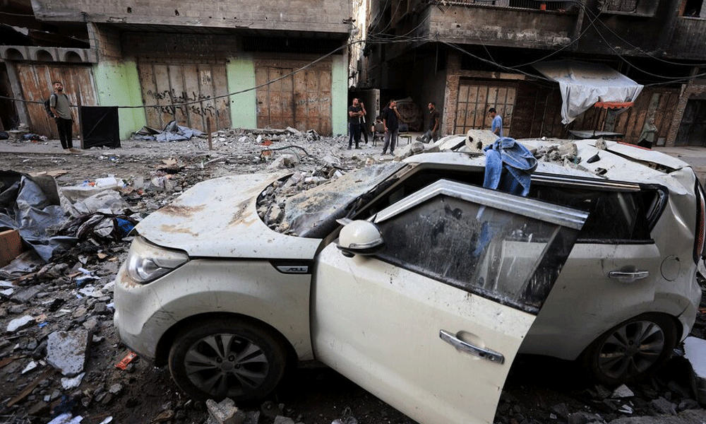 Israeli strikes kill nine people in Gaza, medics say