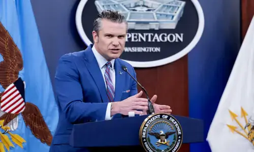 Hegseth urges Europe on D-Day to counter present-day &lsquo;invasion&rsquo; on beaches