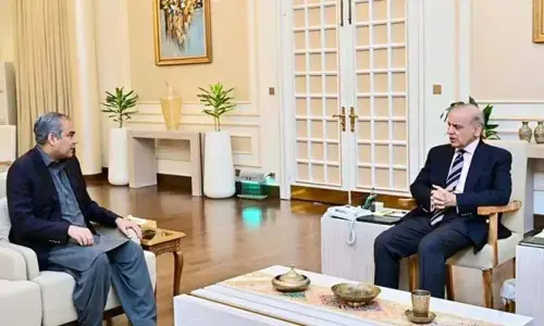 Naqvi meets PM before departure to Iran