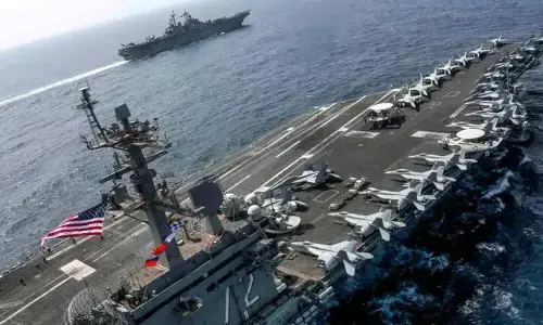 US says shot down Iran drones as war reaches 100th day